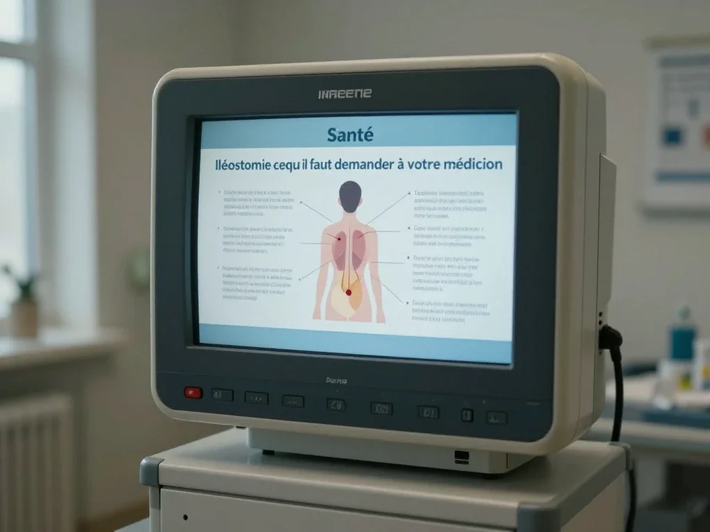 Contexte professionnel illustrant « Iléostomie ce qu il faut demander à votre médecin »