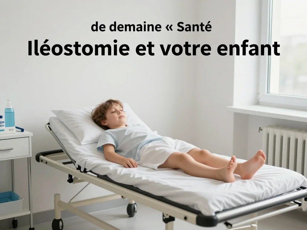 Contexte professionnel illustrant « Iléostomie et votre enfant »