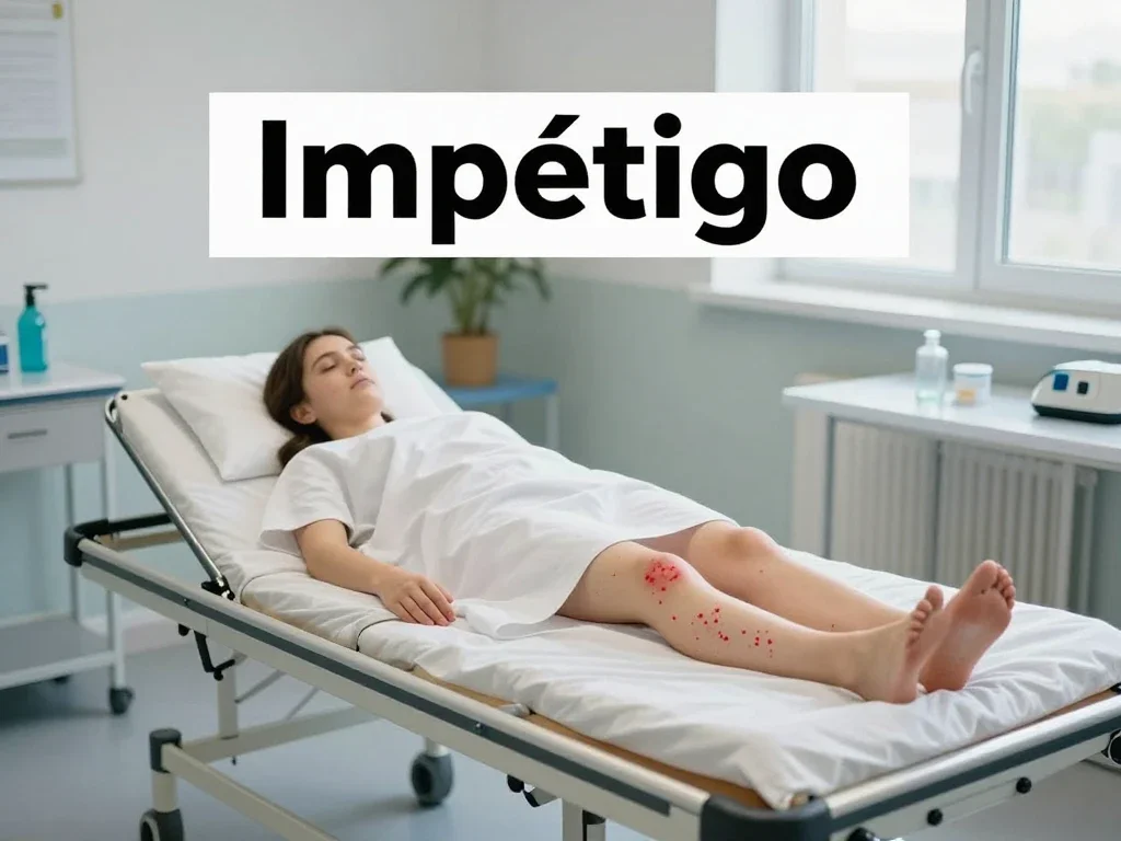 Contexte professionnel illustrant « Impétigo »