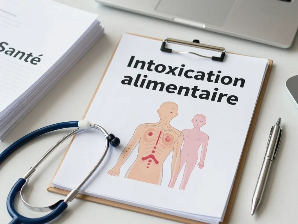 Contexte professionnel illustrant « Intoxication alimentaire »