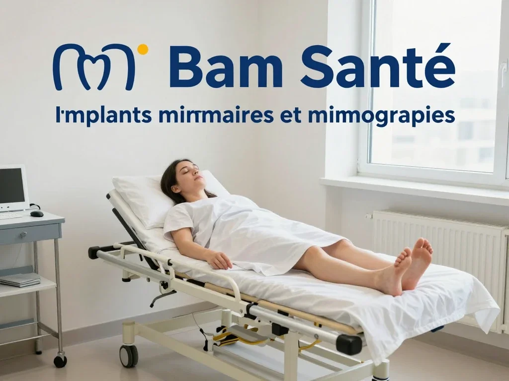Contexte professionnel illustrant « Implants mammaires et mammographies »
