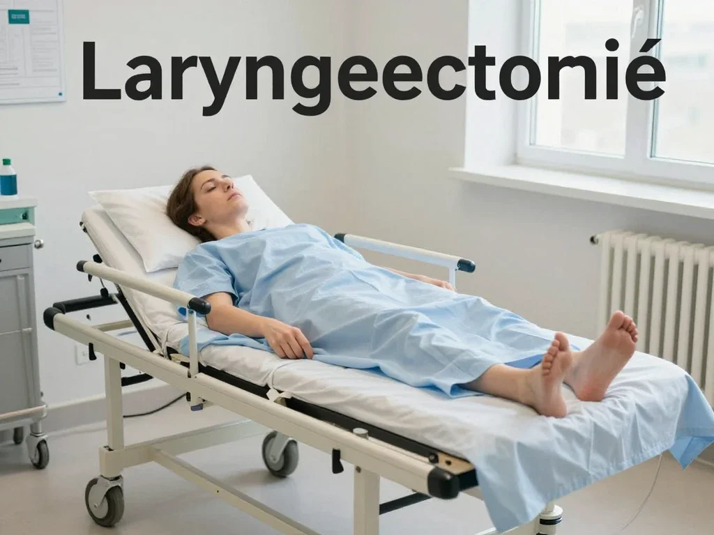 Contexte professionnel illustrant « Laryngectomie »
