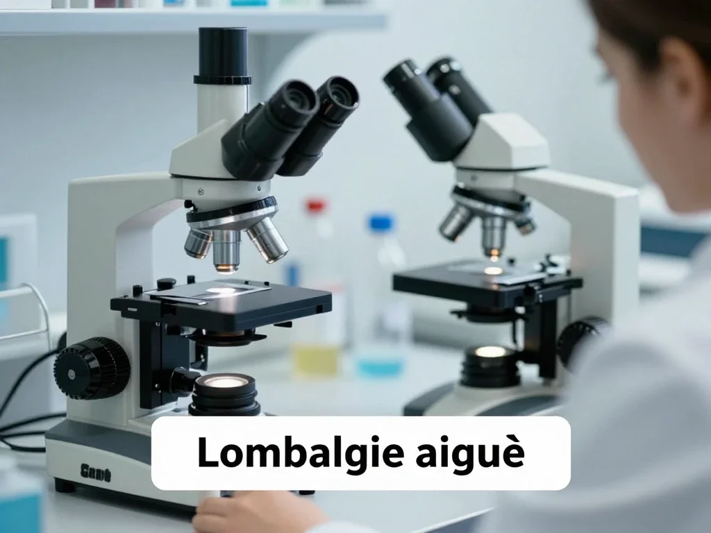 Contexte professionnel illustrant « Lombalgie aiguë »
