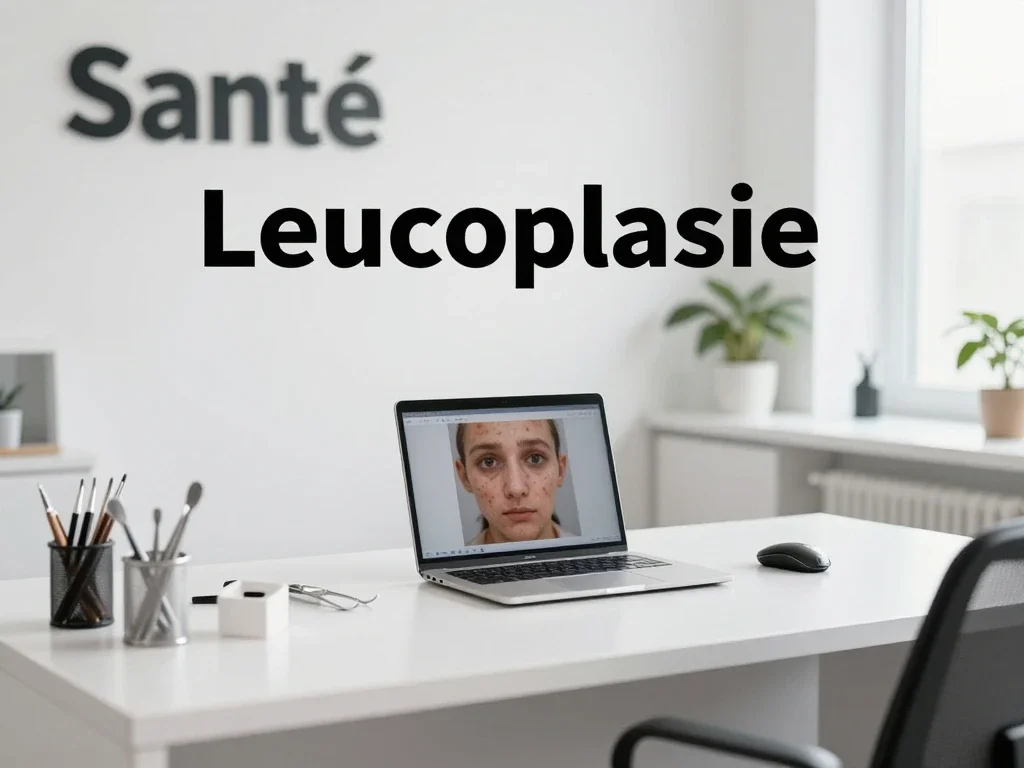 Contexte professionnel illustrant « Leucoplasie »