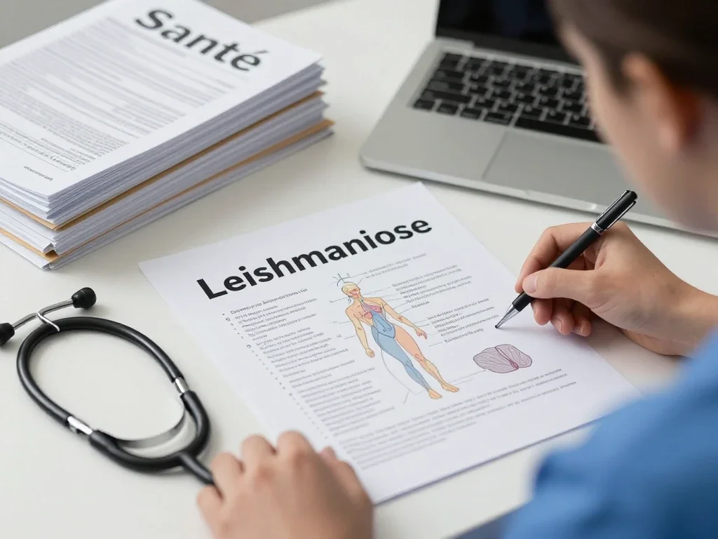 Contexte professionnel illustrant « Leishmaniose »