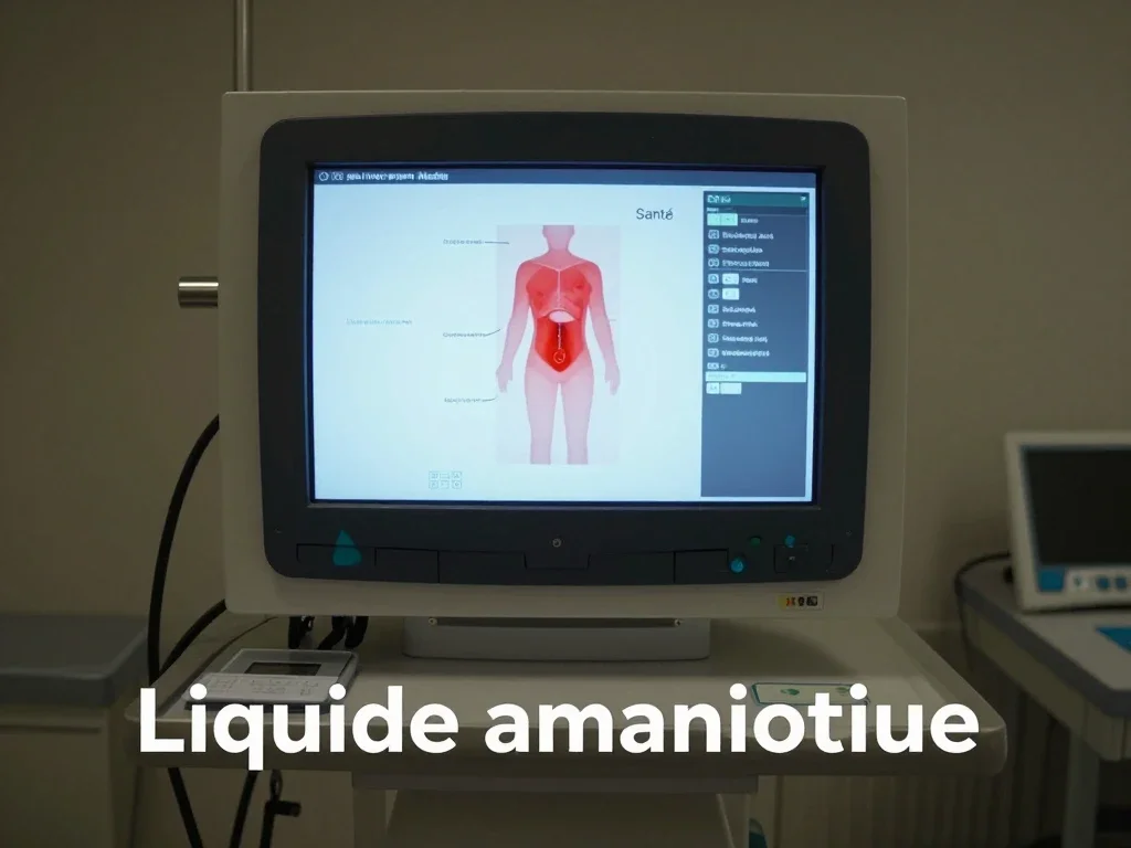 Contexte professionnel illustrant « Liquide amniotique »