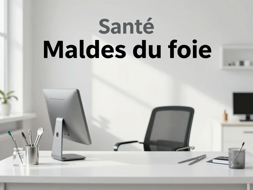 Contexte professionnel illustrant « Maladies du foie »
