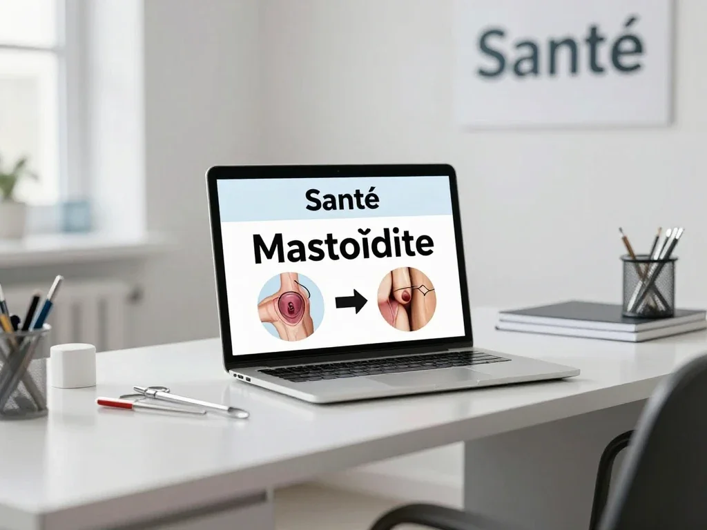 Contexte professionnel illustrant « Mastoïdite »