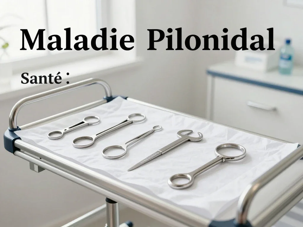Contexte professionnel illustrant « Maladie pilonidal »