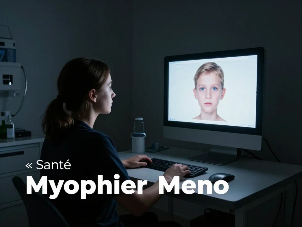 Contexte professionnel illustrant « Myopie »