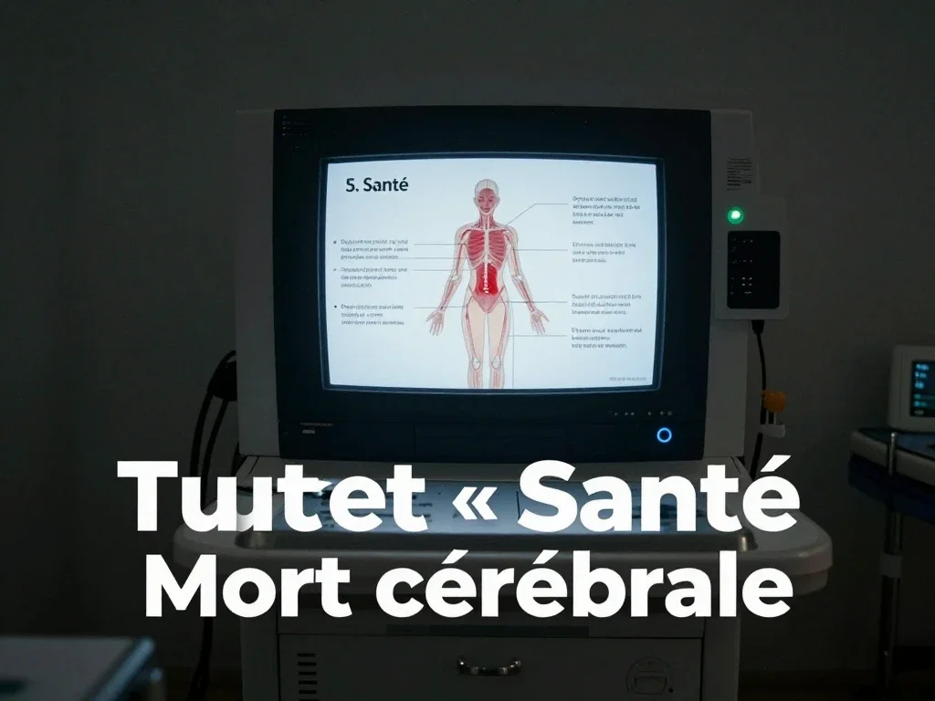 Contexte professionnel illustrant « Mort cérébrale »
