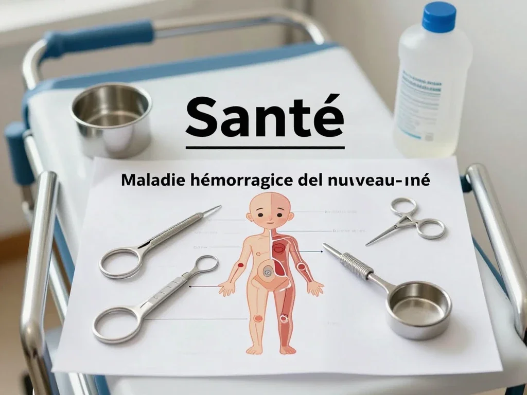 Contexte professionnel illustrant « Maladie hémorragique du nouveau-né »