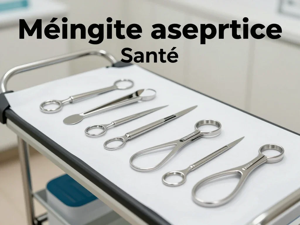 Contexte professionnel illustrant « Méningite aseptique »