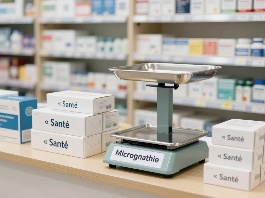 Contexte professionnel illustrant « Micrognathie »
