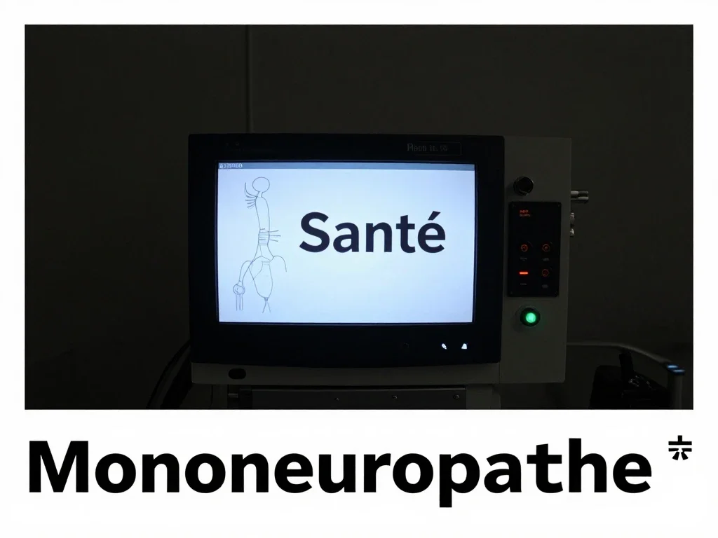 Contexte professionnel illustrant « Mononeuropathie »