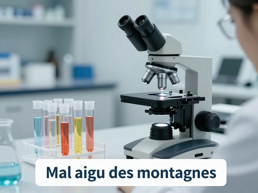 Contexte professionnel illustrant « Mal aigu des montagnes »