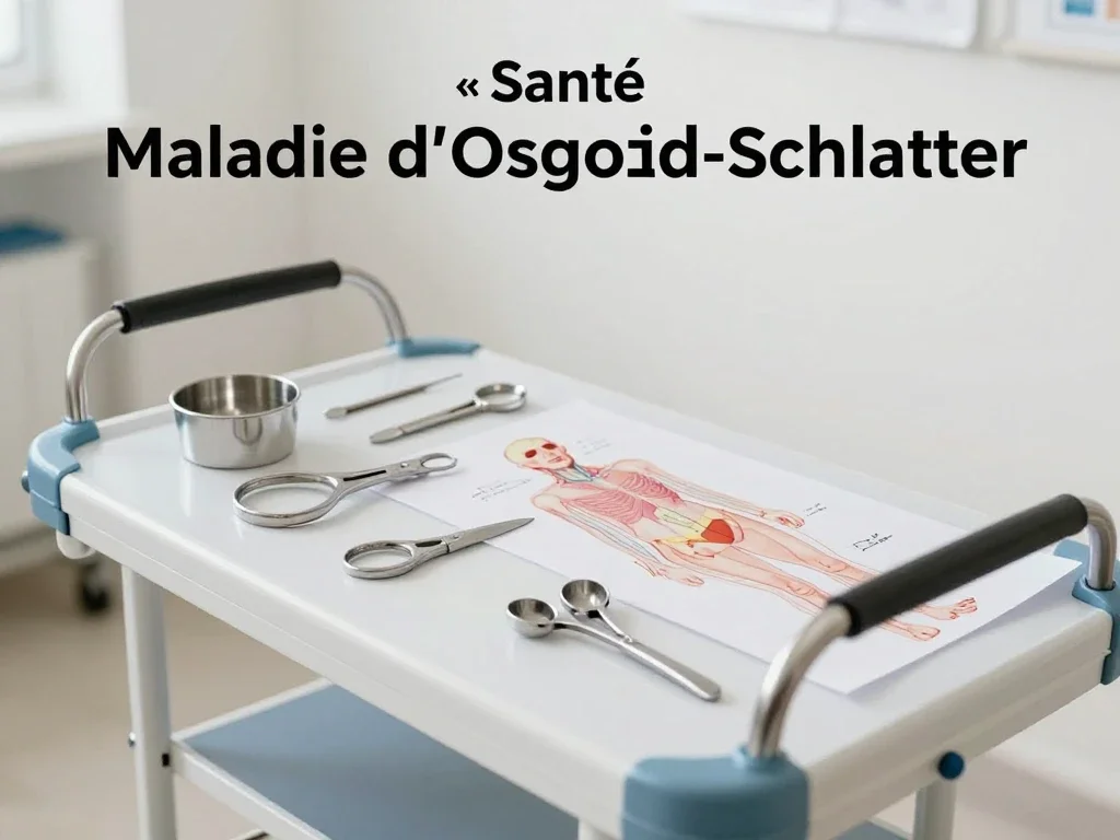 Contexte professionnel illustrant « Maladie d'Osgood-Schlatter »