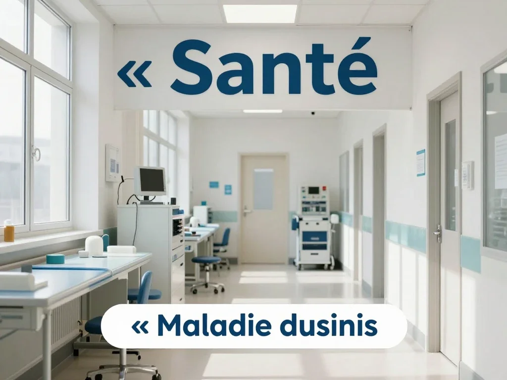 Contexte professionnel illustrant « Maladie du sinus »