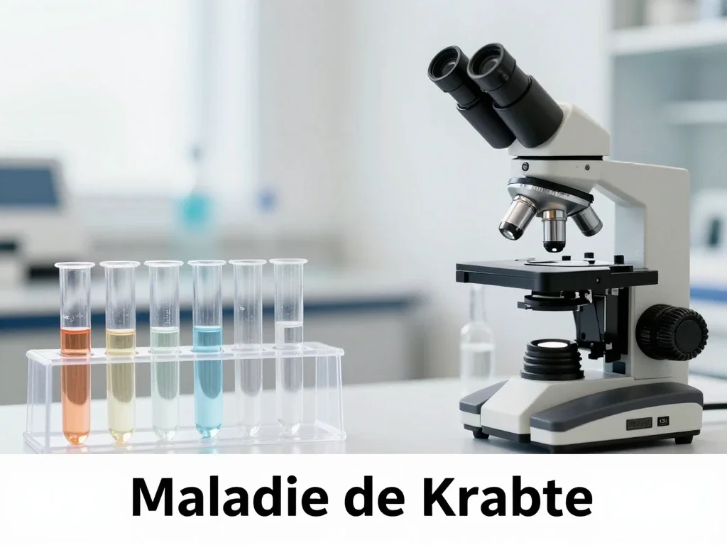 Contexte professionnel illustrant « Maladie de Krabbe »