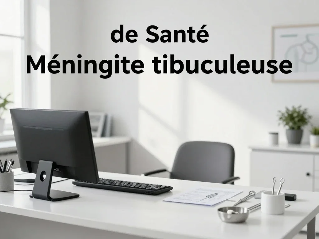 Contexte professionnel illustrant « Méningite tuberculeuse »