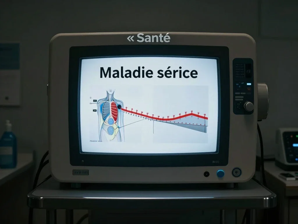 Contexte professionnel illustrant « Maladie sérique »