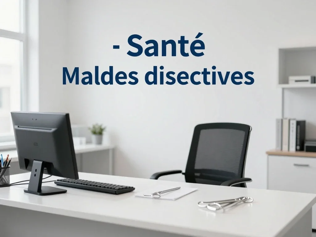 Contexte professionnel illustrant « Maladies digestives »