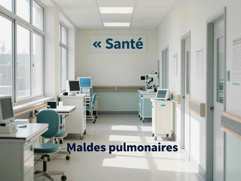 Contexte professionnel illustrant « Maladies pulmonaires »
