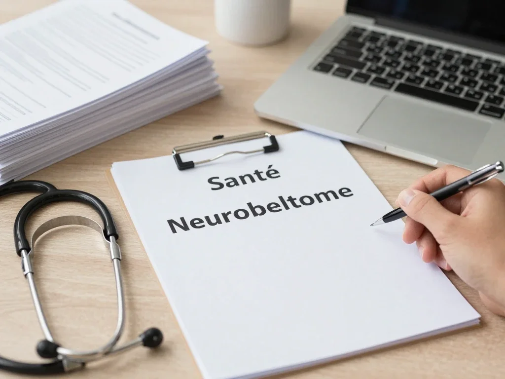 Contexte professionnel illustrant « Neuroblastome »