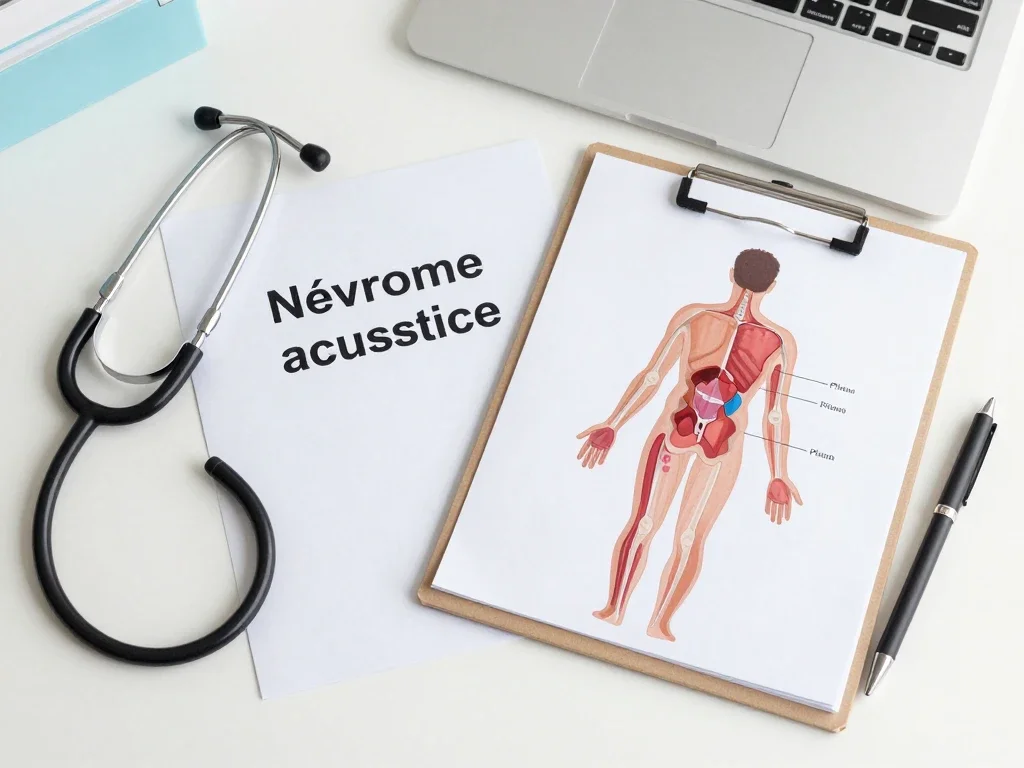 Contexte professionnel illustrant « Névrome acoustique »