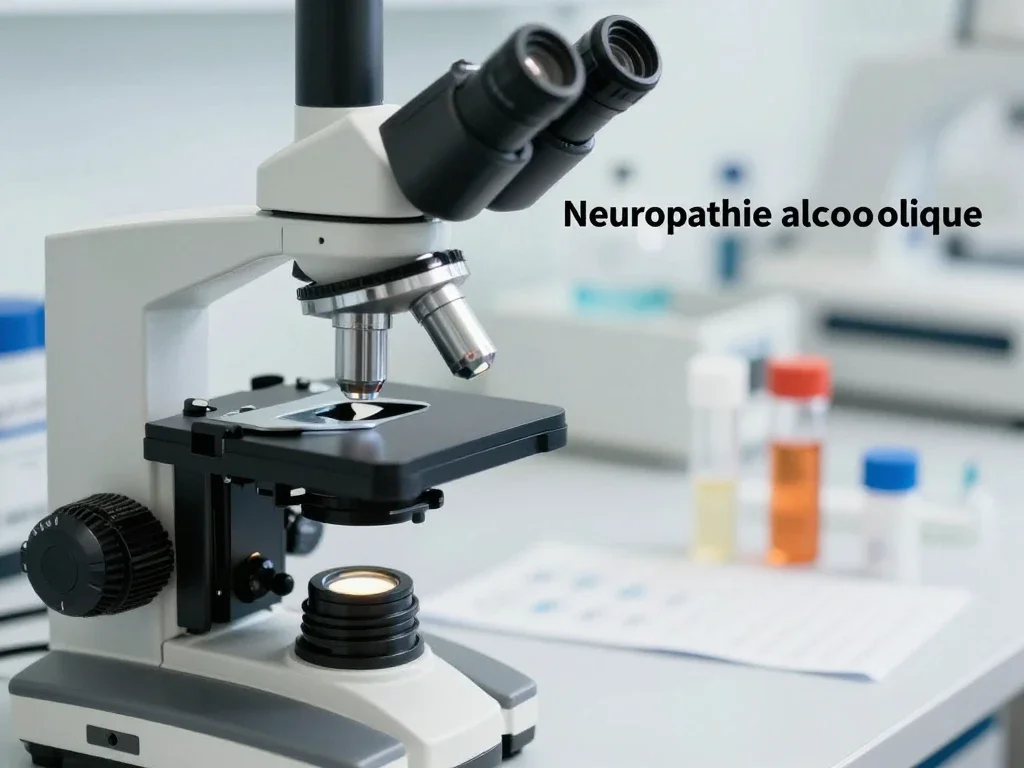 Contexte professionnel illustrant « Neuropathie alcoolique »