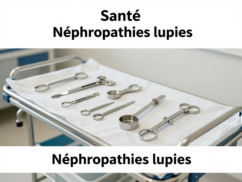 Contexte professionnel illustrant « Néphropathies lupiques »