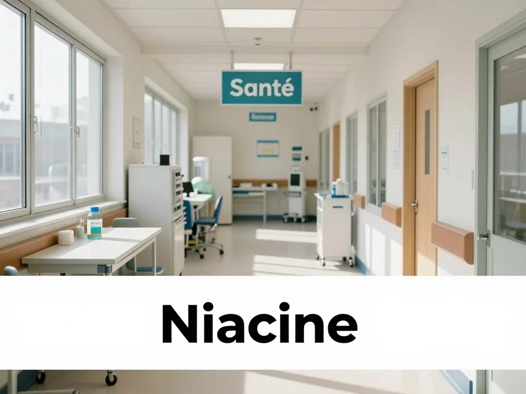 Contexte professionnel illustrant « Niacine »