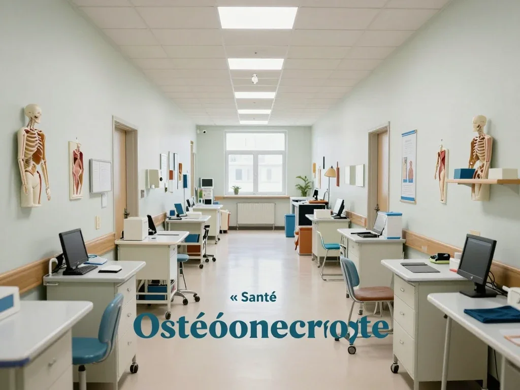 Contexte professionnel illustrant « Ostéonécrose »