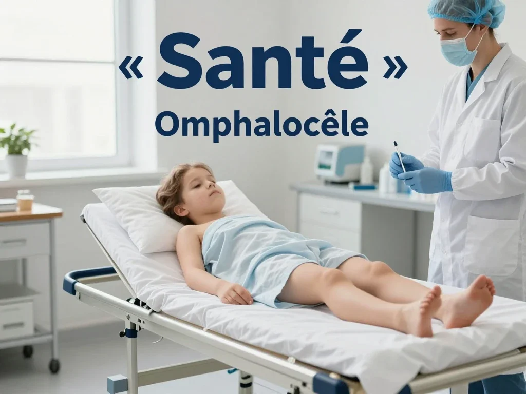 Contexte professionnel illustrant « Omphalocèle »