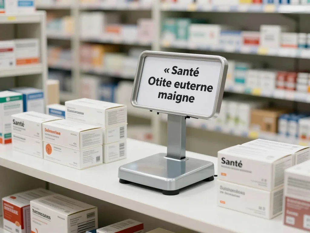 Contexte professionnel illustrant « Otite externe maligne »