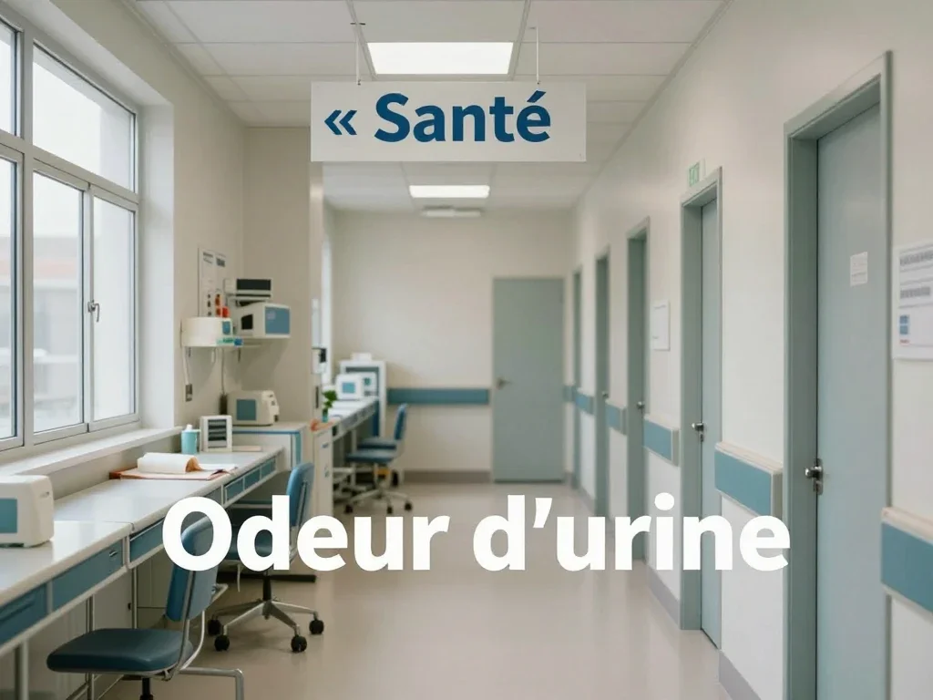 Contexte professionnel illustrant « Odeur d'urine »