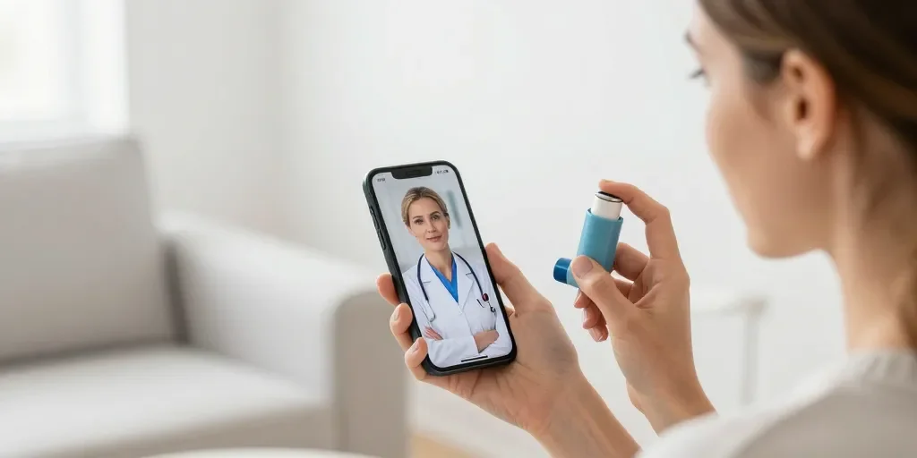 Ordonnance pour ventoline : la téléconsultation pour obtenir une prescription médicale rapide