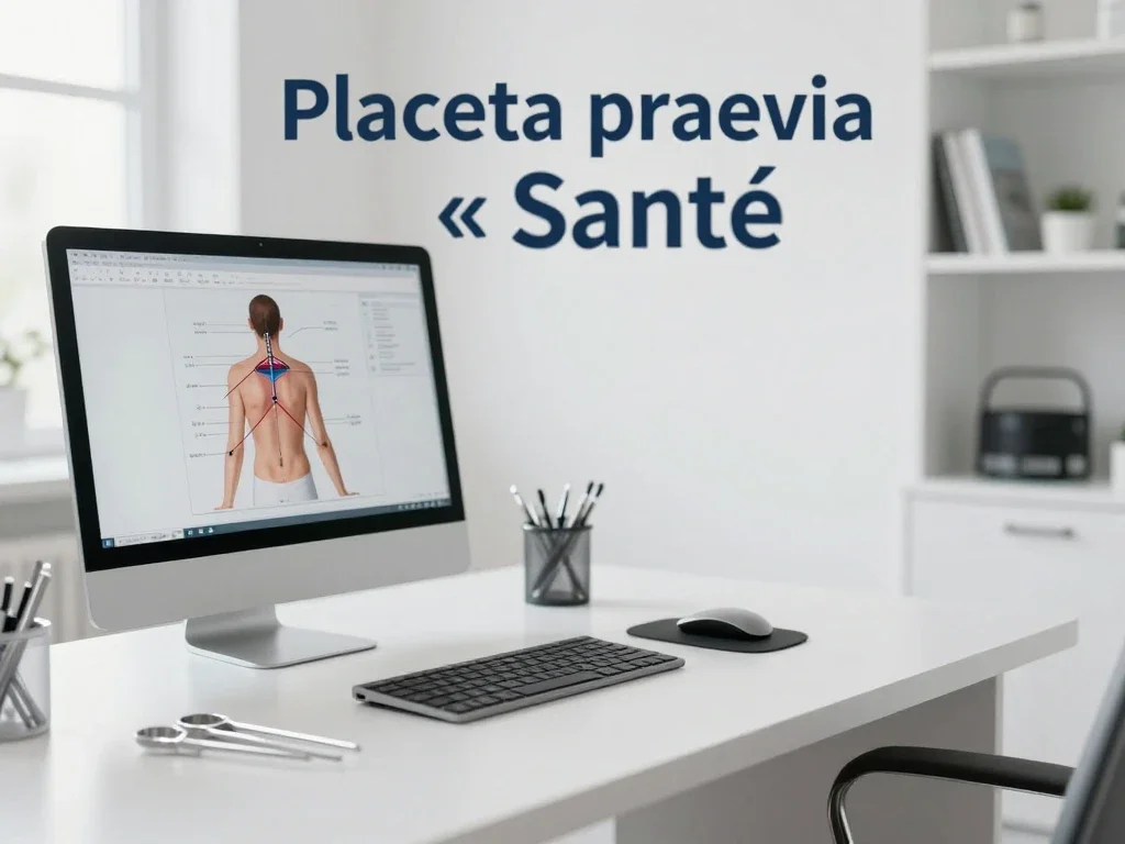Contexte professionnel illustrant « Placenta praevia »