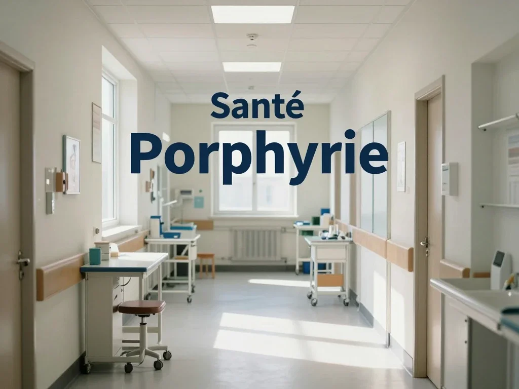 Contexte professionnel illustrant « Porphyrie »