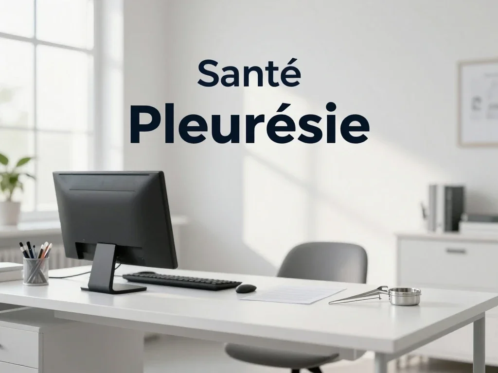 Contexte professionnel illustrant « Pleurésie »