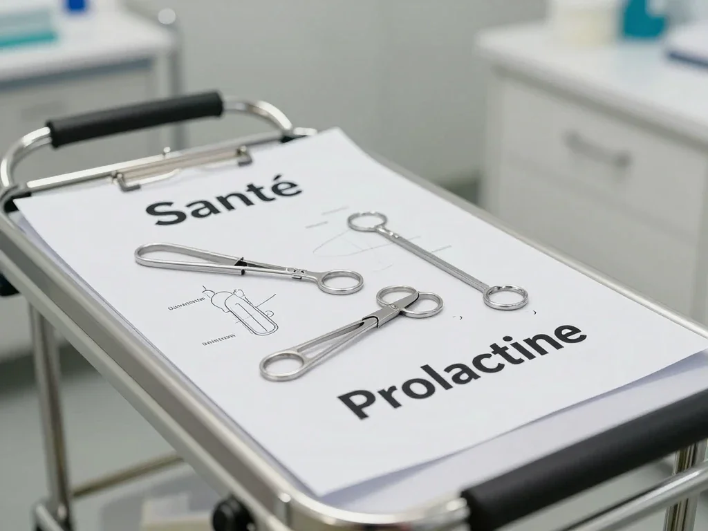 Contexte professionnel illustrant « Prolactine »