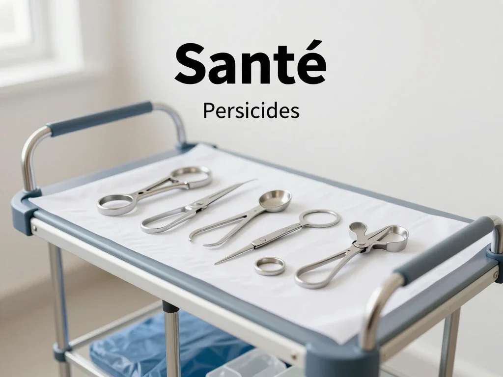 Contexte professionnel illustrant « Pesticides »