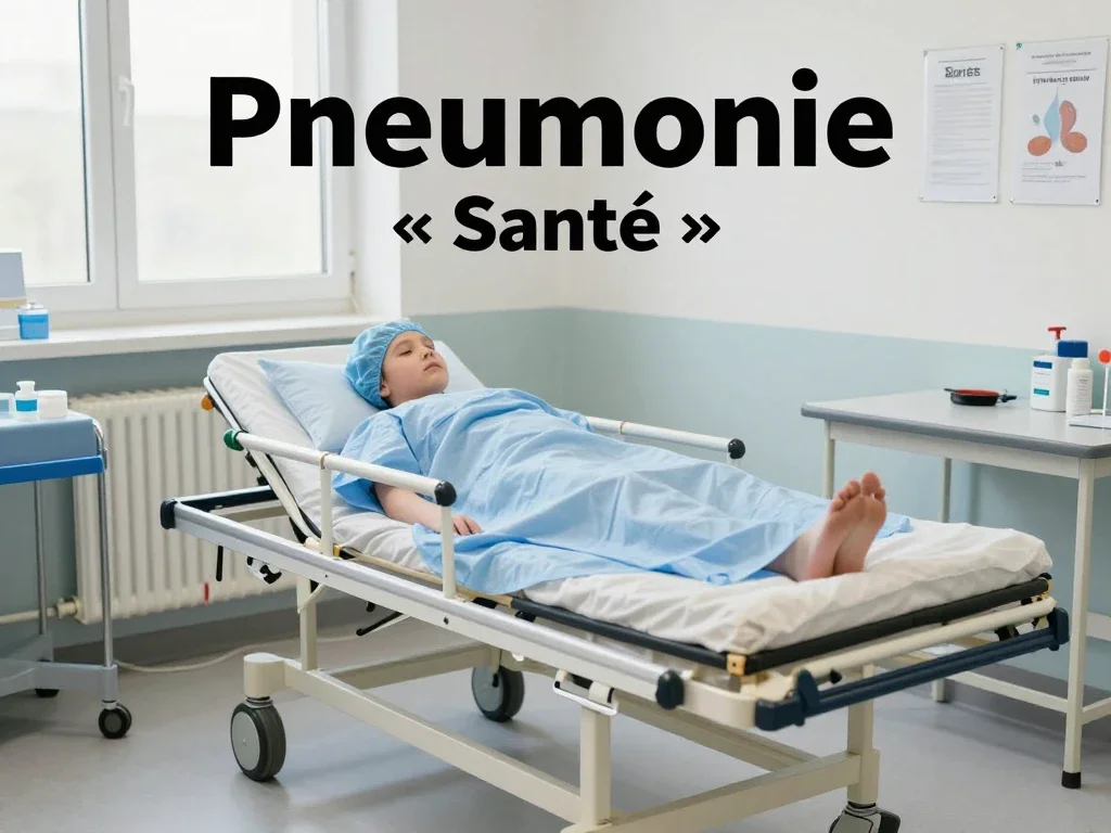 Contexte professionnel illustrant « Pneumonie »