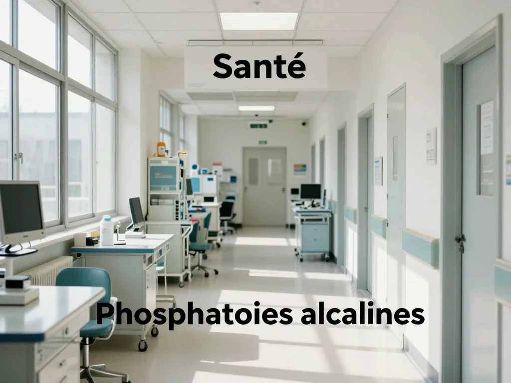 Contexte professionnel illustrant « Phosphatase alcaline »