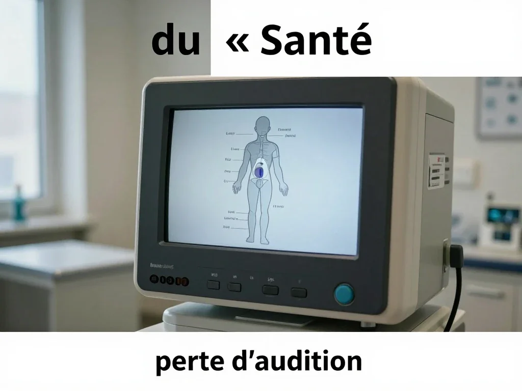 Contexte professionnel illustrant « Perte d'audition »