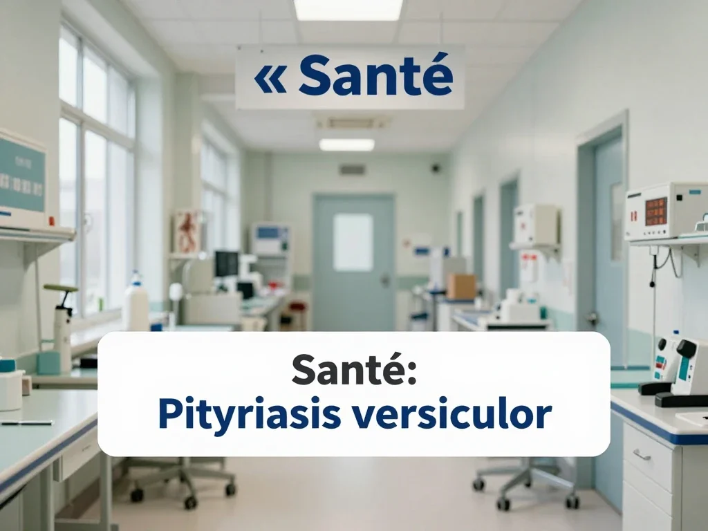 Contexte professionnel illustrant « Pityriasis versicolor »