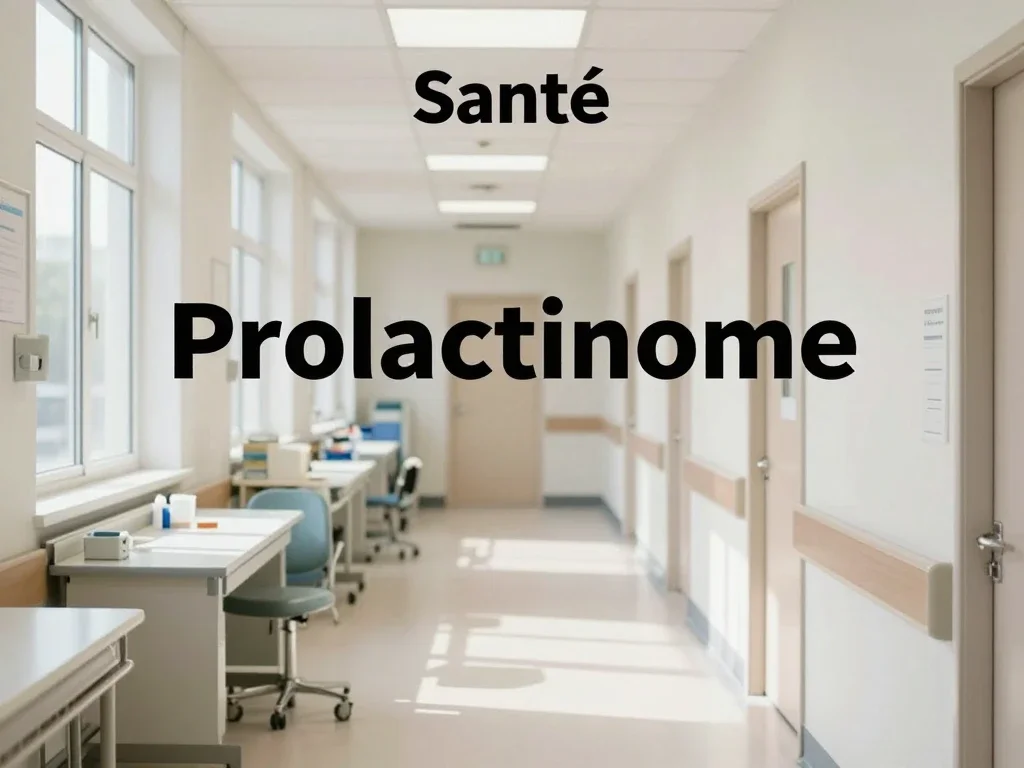 Contexte professionnel illustrant « Prolactinome »