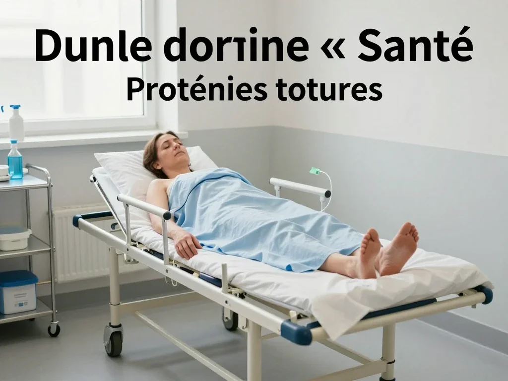 Contexte professionnel illustrant « Protéines totales »