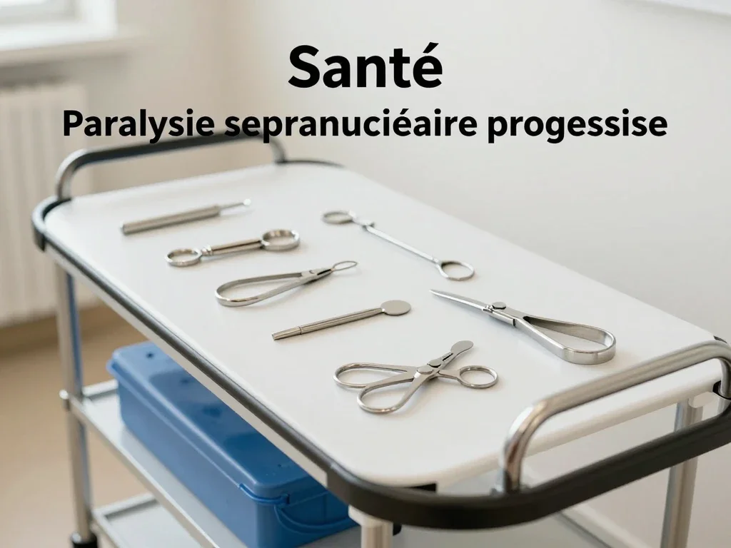 Contexte professionnel illustrant « Paralysie supranucléaire progressive »