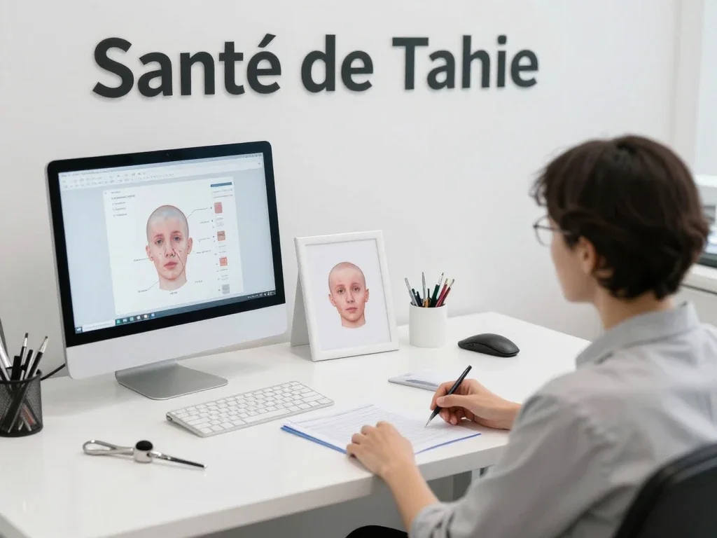 Contexte professionnel illustrant « Poux de Tête »